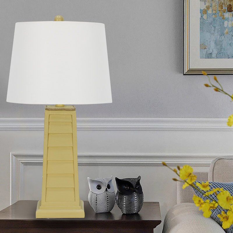 Lampe de table Emre, Jaune