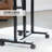 Vivo Mobile Height Adjustable Desk Cart with Sliding Keyboard Tray (CART-V06A)