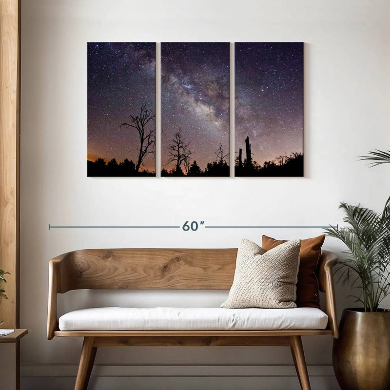Oberle Milky Way Over Paso Picacho, 28" H x 45" W