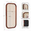 Panneau rectangulaire arrondi en bois-121891385