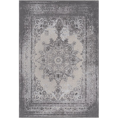 Aoi Chenille Oriental Indoor Rug