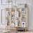 5 Cube Bookshelf 3-Tier Bookcase With Legs,Book Shelf Cute Storage Organizer,Free Standing Open Toy Shelves Wood Bookshelves,Display Bookcases For Bedroom,Living Room-18938605