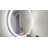 Maielle Round Bathroom LED Lighted Mirror, Illuminated Dimmable Anti-FogMakeup Vanity Mirror-595868679