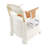 Bedside Commode Chair For Seniors With Armrests & Backrest