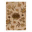 Floral Area Rug in Gold
