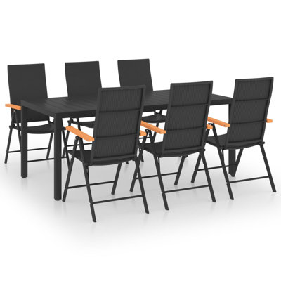 Brunonas Rectangular 6 - Person Dining Set