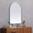 Sabine Metal Arch Wall Mirror-272105435-272105253