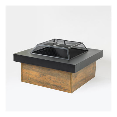 Iron Fire Pit Table Wood-burning stove