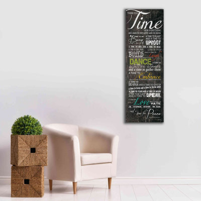 'Time for Everything' by Marla Rae, Canvas Wall Art