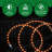 Tupkee LED Rope Light Orange - For Indoor And Outdoor Use, 24 Feet (7.3 M) - 10MM Diameter - 144 LED Bulbs Rope Tube Lights-118807957