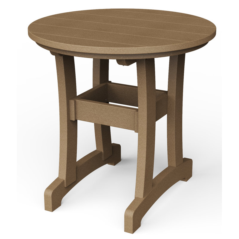 Table de salle à manger Stella, H 30 po x l 30 po x P 30 po, Brun foncé