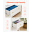 149.86 cm W Chest of 9 Drawers