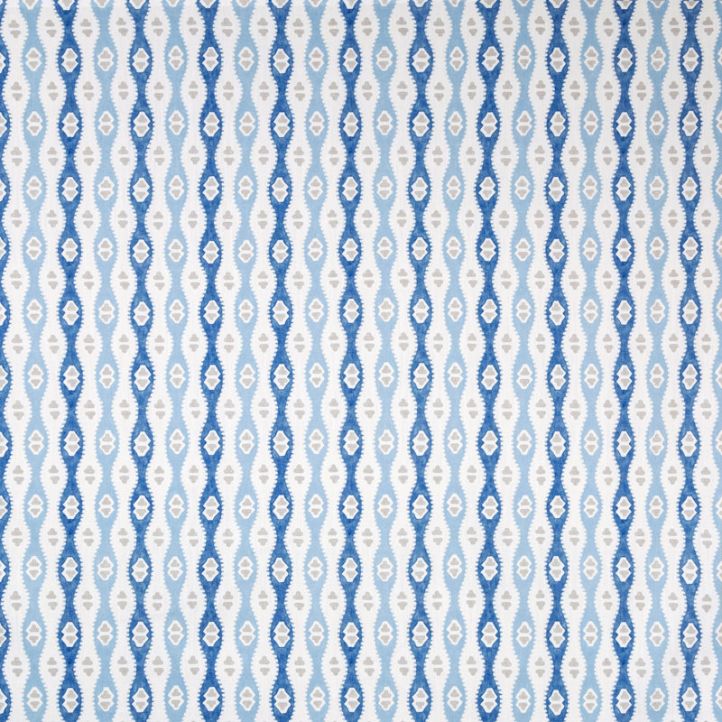 Elba Print Fabric, Capri