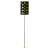 66" Tall Metal Floor Lamp, Retro Design With Black-1095615192