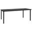 Etheldreda Rectangular Metal Outdoor Dining Table , 90cm cm W cm D-2130794888-2089762071