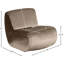 Fauteuil d'appoint en velours Koco-1409356722