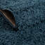 Tapis bleu saphir à poils longs Comfort-584127185