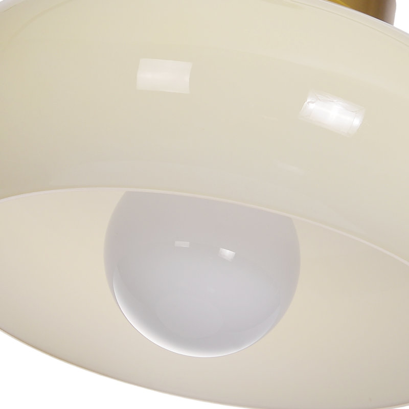 Plafonnier encastré Modern, H 5,31 po x l 15,75 po x P 15,75 po