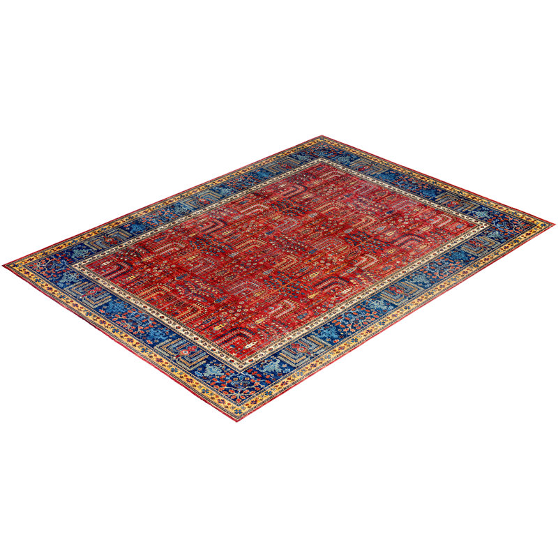 Serapi One-of-a-Kind Rectangle 8'11" X 12' Hand Knotted Area Rug