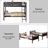 Lidderdale Kids Twin Over Twin Bunk Bed-209749484