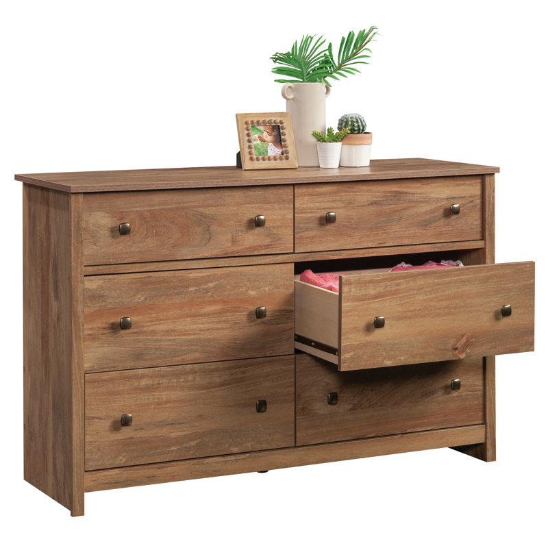 Gudrun 50.55'' W 6 - Drawer Dresser, Sindoori Mango