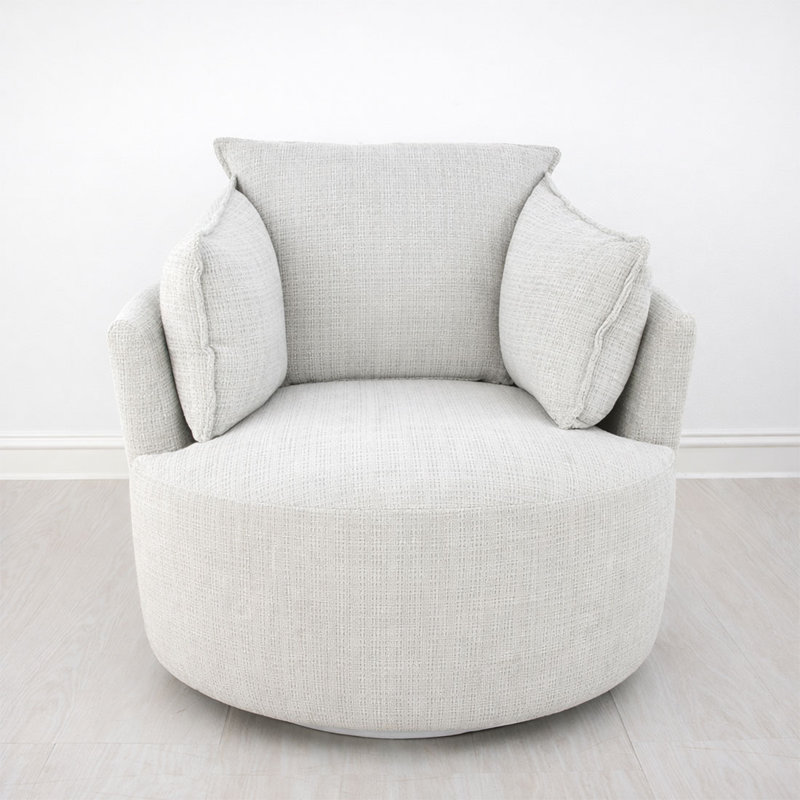 Maya Swivel Chair Pearl