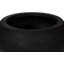 Rounded Planter, Large, Black