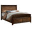 Lit en bois avec commode 2 pièces Wrigley-979636306