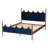 Leister Upholstered Velvet Standard Bed