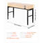 Adjustable Height Workbench with Metal Frame for Workshop, Office, and Home