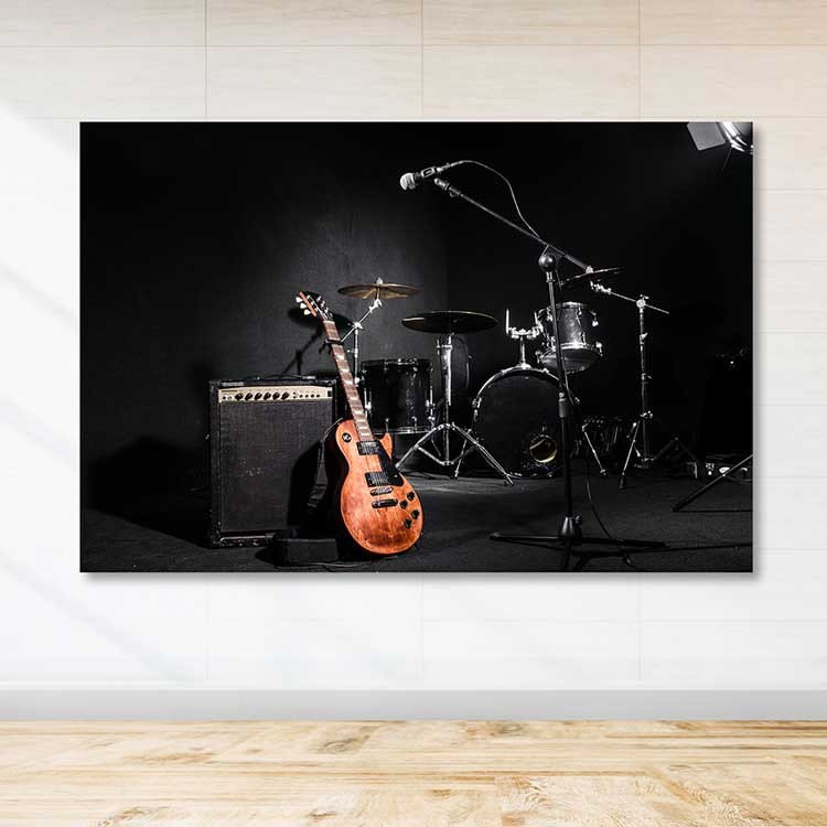 Peinture décorative sur toile