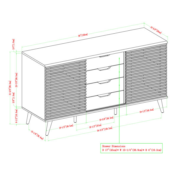 Dimensions du produit