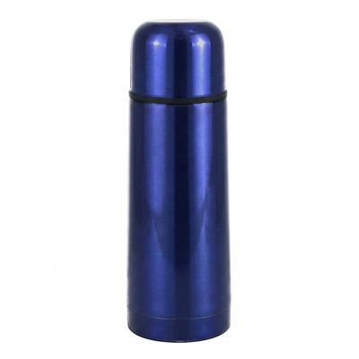 12 Oz Stainless Steel Vacuum Flask - Red, Black Or Brown