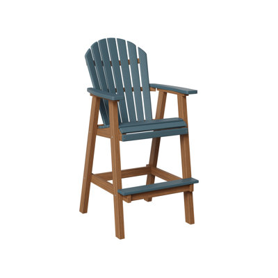 Comfo Back Outdoor Bar Stool