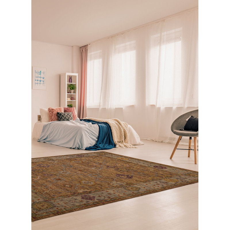 Jules Serapi Brown Rug 7'10" x 9'9"