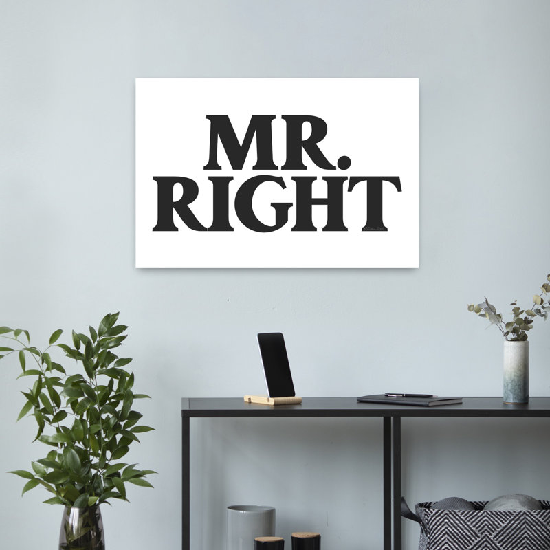 Mr. Right Abstract Contemporary Art