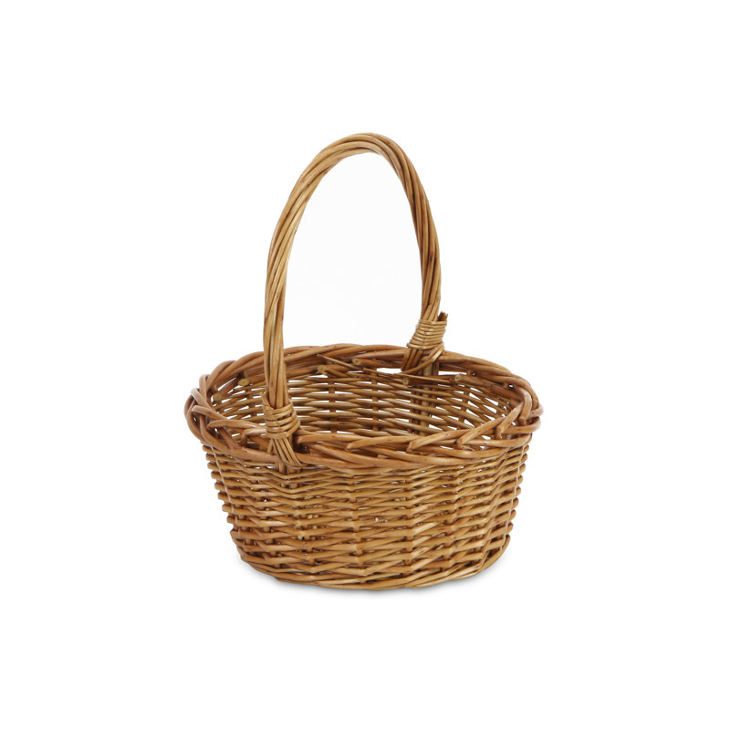 Panier en osier, Brun moyen