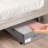 Under Bed Storage With Wheels 2 Pack， Lids Rolling And Handles