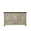 Commode combinée 7 tiroirs Wilfrid