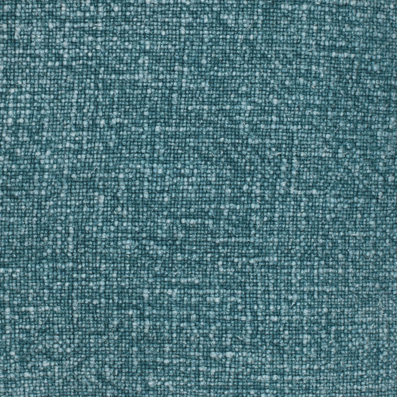Denim Blue Cotton Square Pillow with Tassels