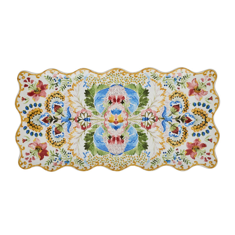 Sofia 16" Rectangular Platter - Multi