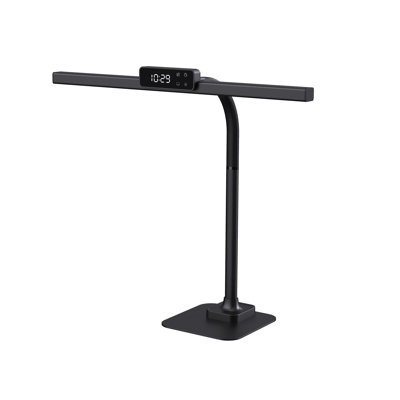 Sheffield Labs Occulus Modern Gooseneck LED Task Lamp with Motion Sensor, Black