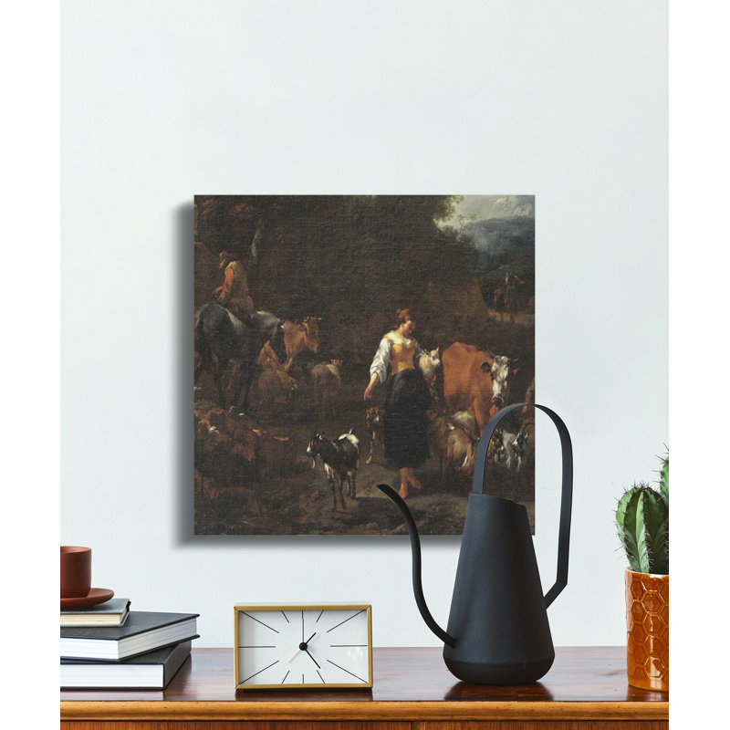 Jaworski Wrapped Canvas Print Set, 6x6