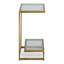 Musing Glass End Table