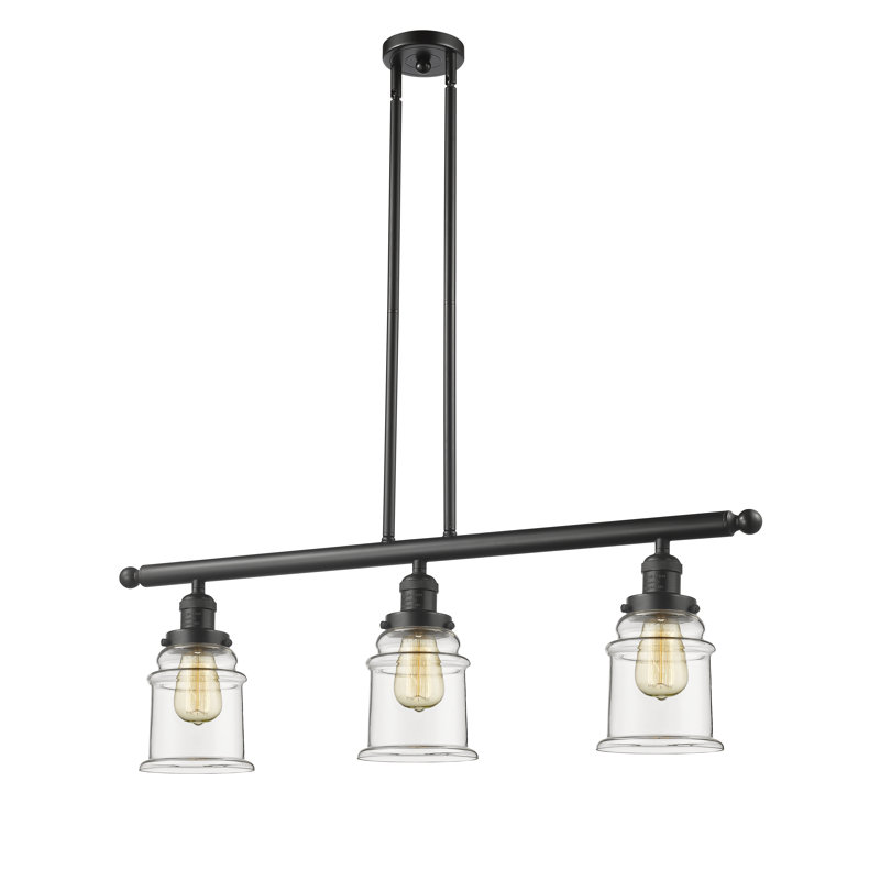 Galaviz 3 - Light Kitchen Island Pendant, Oil Rubbed Bronze