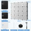 16 Door Plastic Wardrobe
