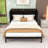 Queen Size Murphy Bed with Metal Base
