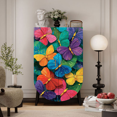 New Chinese-style retro wardrobe