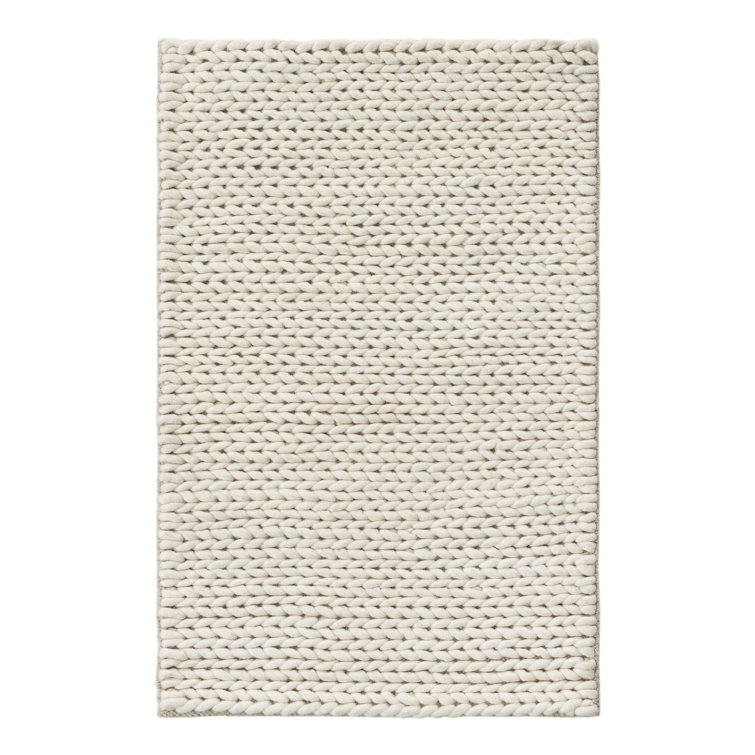 Yanellie Hand Loomed Wool Dhurrie Rug 