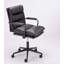 Chaise de bureau Mid-Century ergonomique avec hauteur réglable et tissu pivotant et respirant pour un bureau confortable